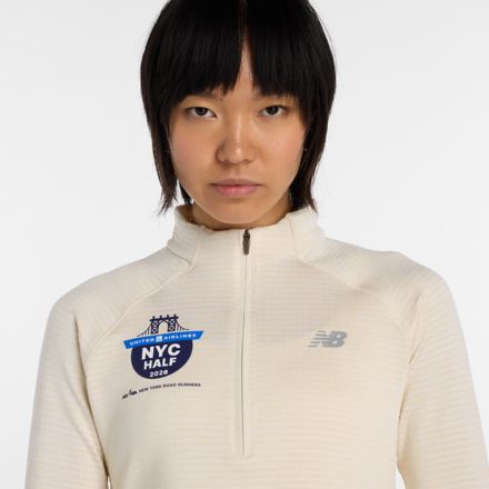 United Airlines NYC Half RC Essential Heat Grid 1/2 Zip