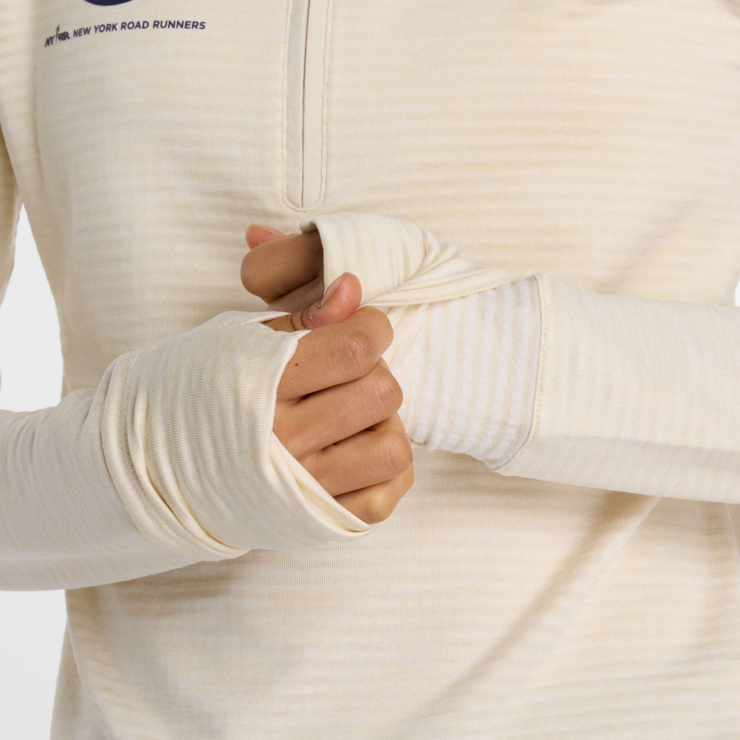 United Airlines NYC Half RC Essential Heat Grid 1/2 Zip