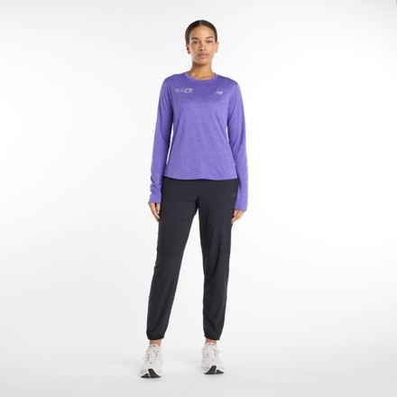 London Edition Athletics Long Sleeve, ELECTRIC PURPLE, WT61N674EPU
