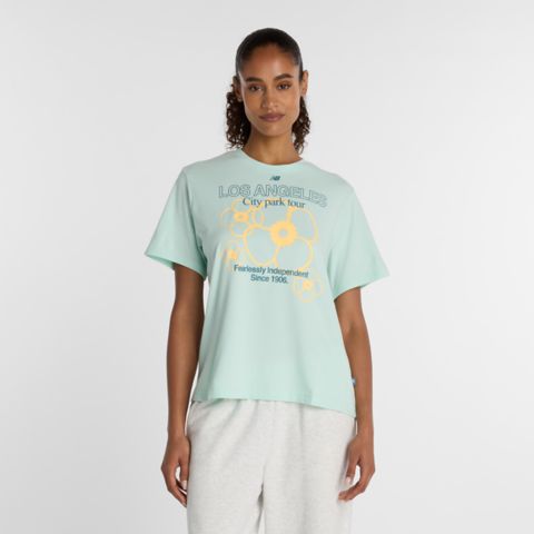 Женские футболки New Balance LA City Run Relaxed T-Shirt