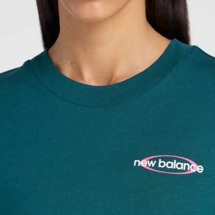 Sport Graphic Oversized T-Shirt, MEDUSA GREEN, WT61P205AAV