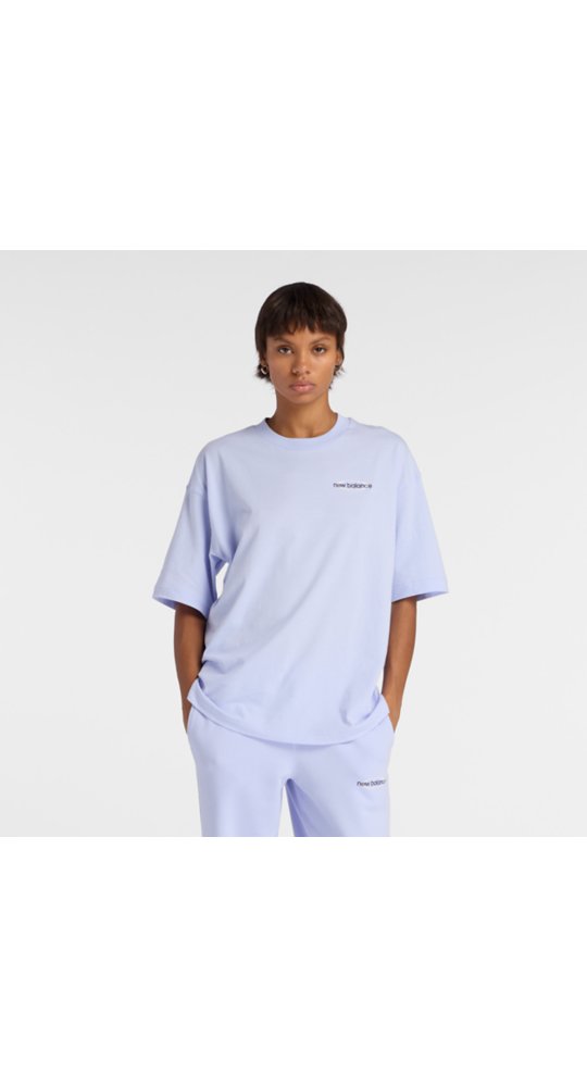 New Balance Sport Graphic Oversized T-Shirt in Daybreak