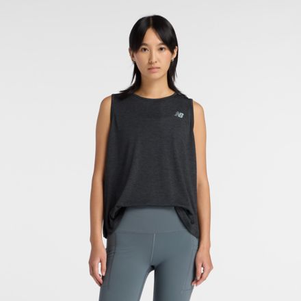 Sport Performance Tank, Caviar Heather, WT61P4O4BKH