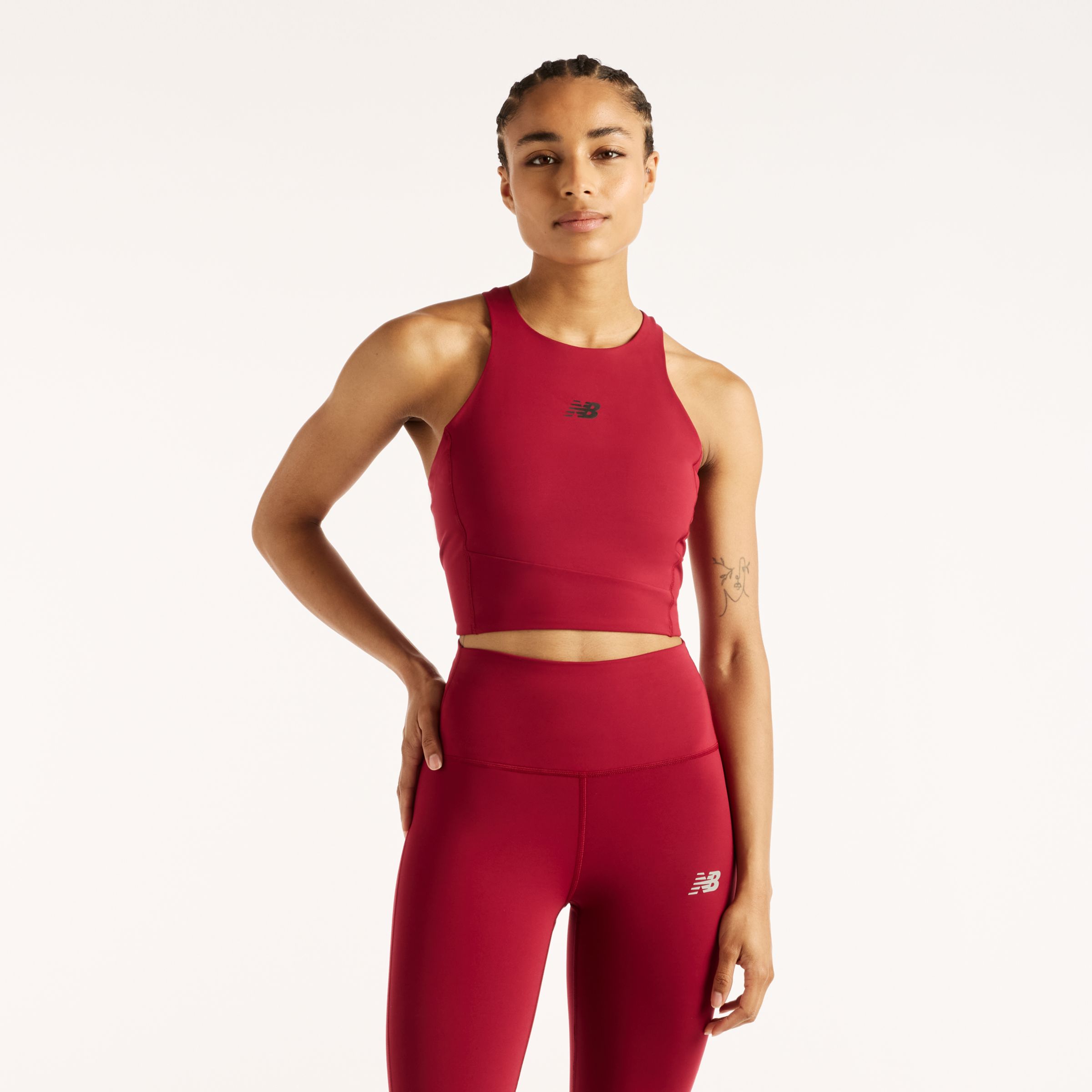 New Balance RC Elite Storage Crop Tank, WT61P7F8PDR