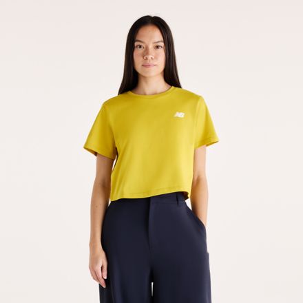 NBX Foundation 2 短版 T 恤, 魚子醬, WT61Q45FAAJ