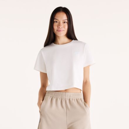 NBX Foundation 2 短版 T 恤, 魚子醬, WT61Q45FCIC