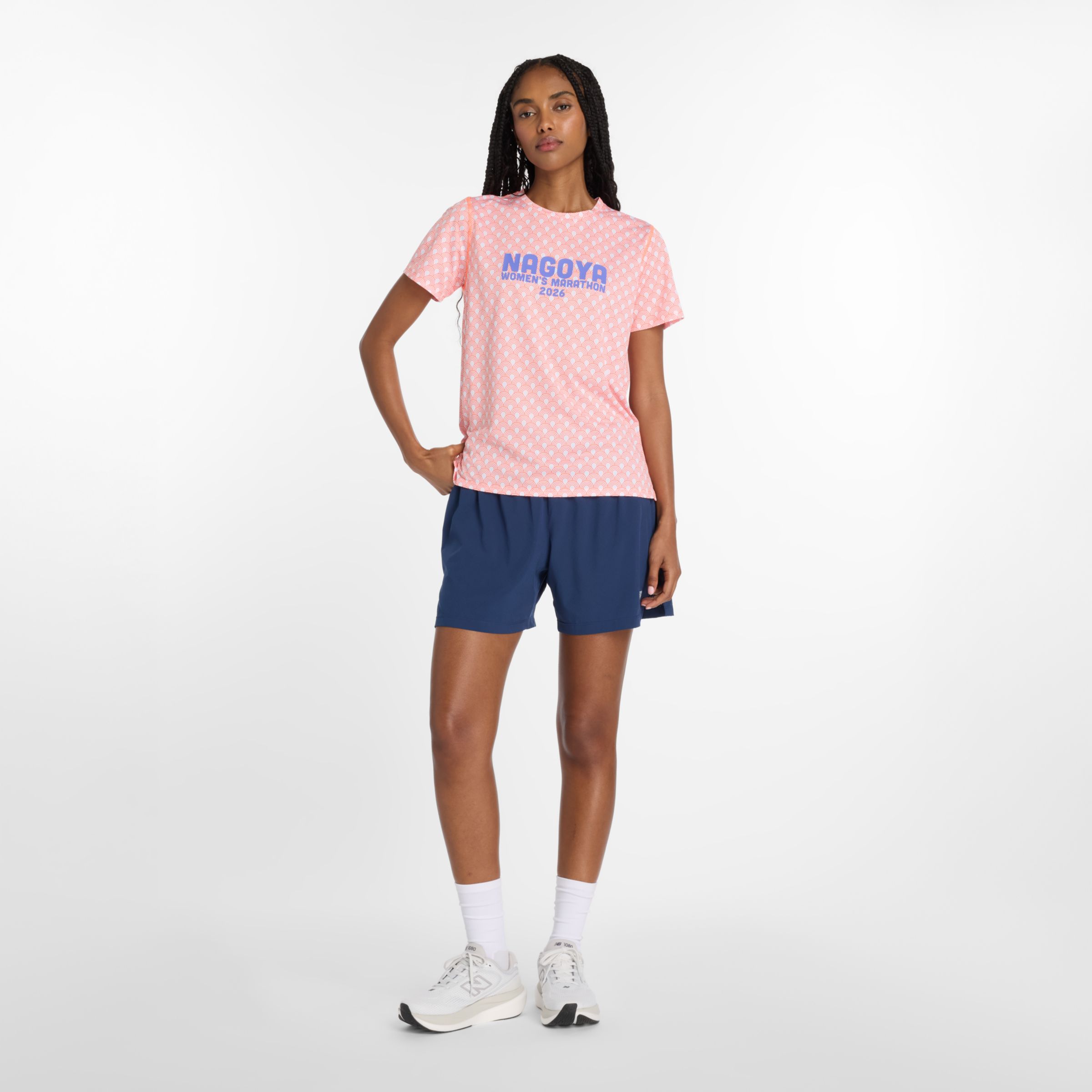 名古屋スポーツエッセンシャルズプリントウィメンズTシャツ1