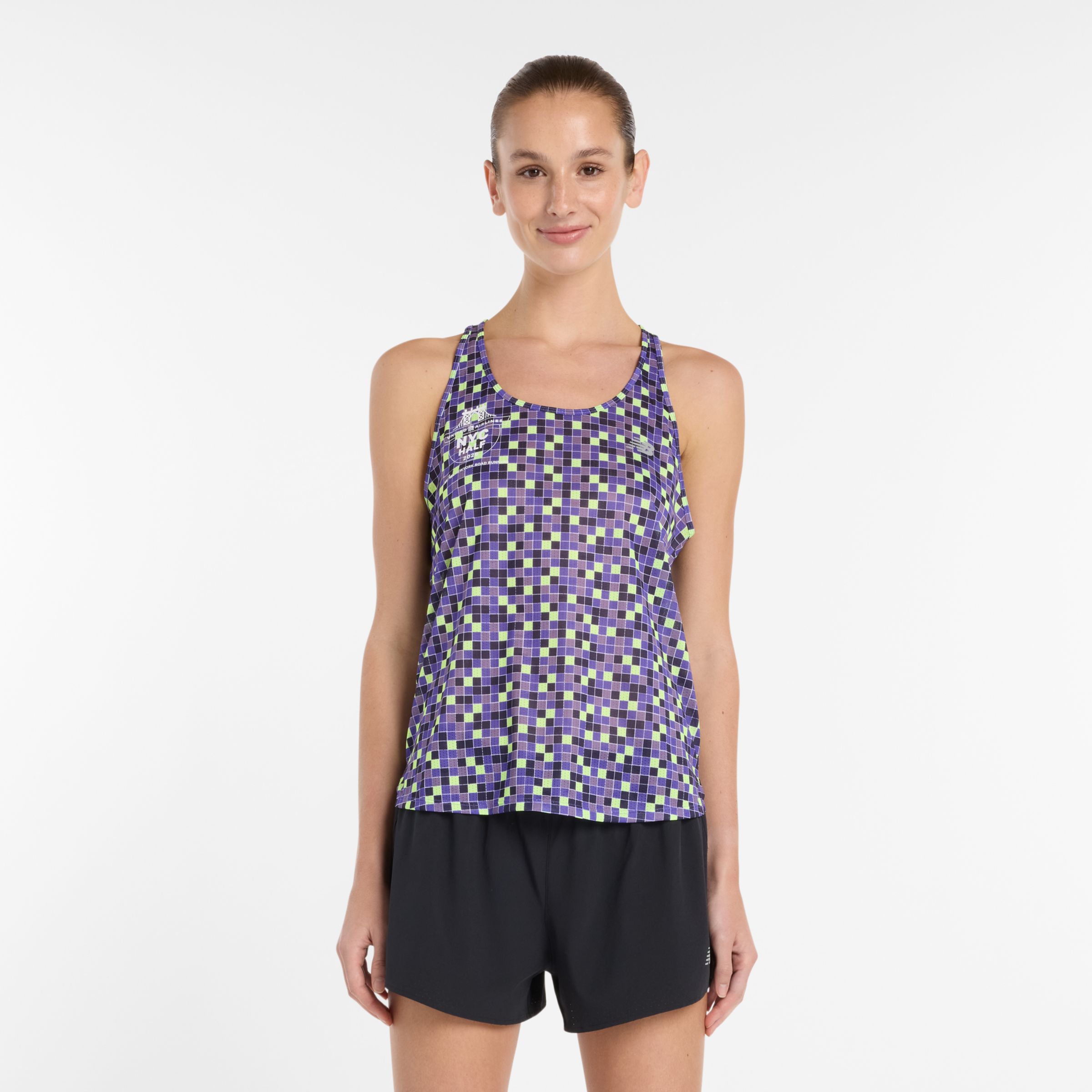 United Airlines NYC Half Women's Printed RC Essential Tank