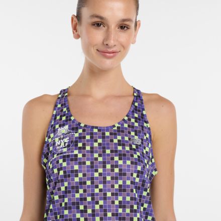 United Airlines NYC Half Women's Printed RC Essential Tank