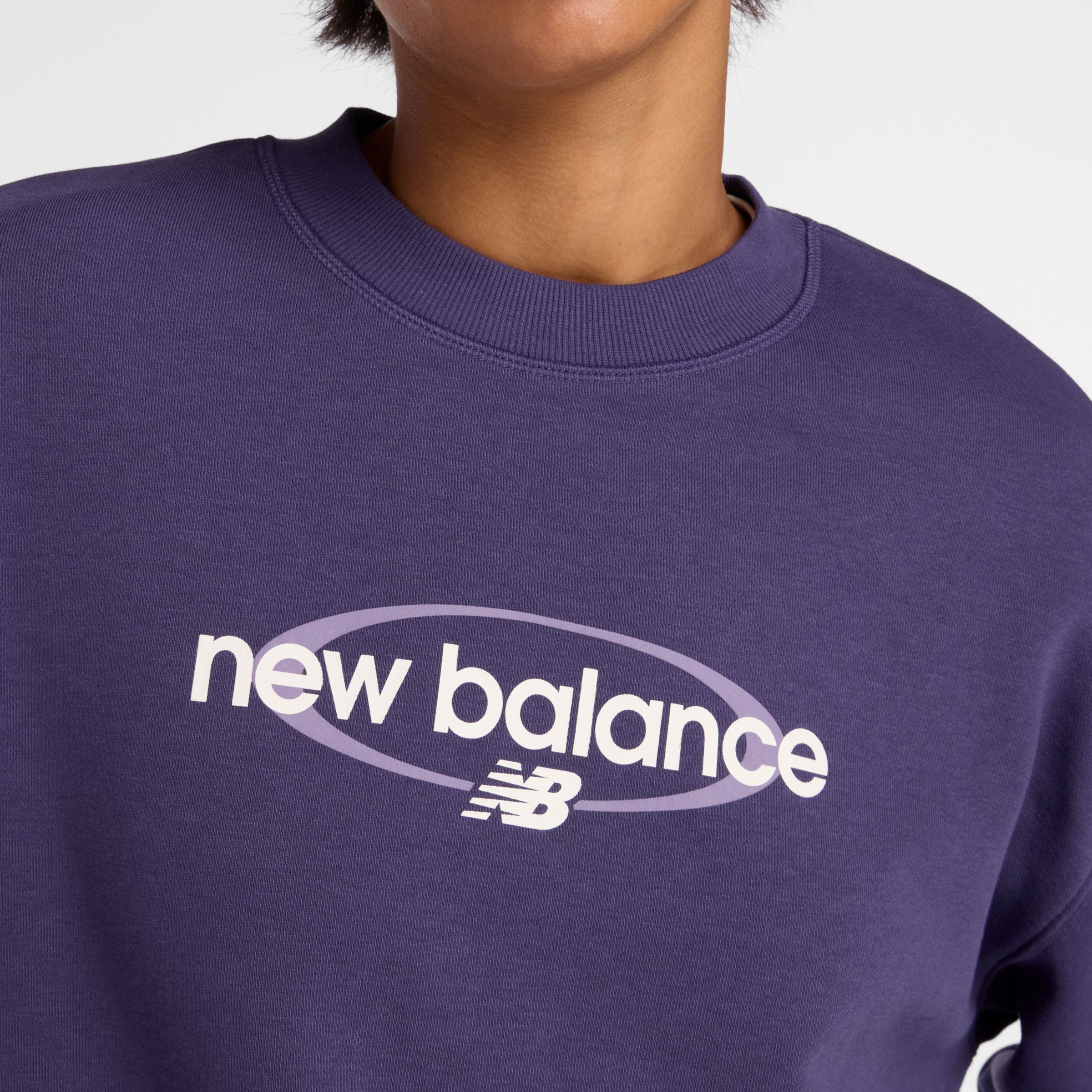 Sport Graphic Oversized Crew