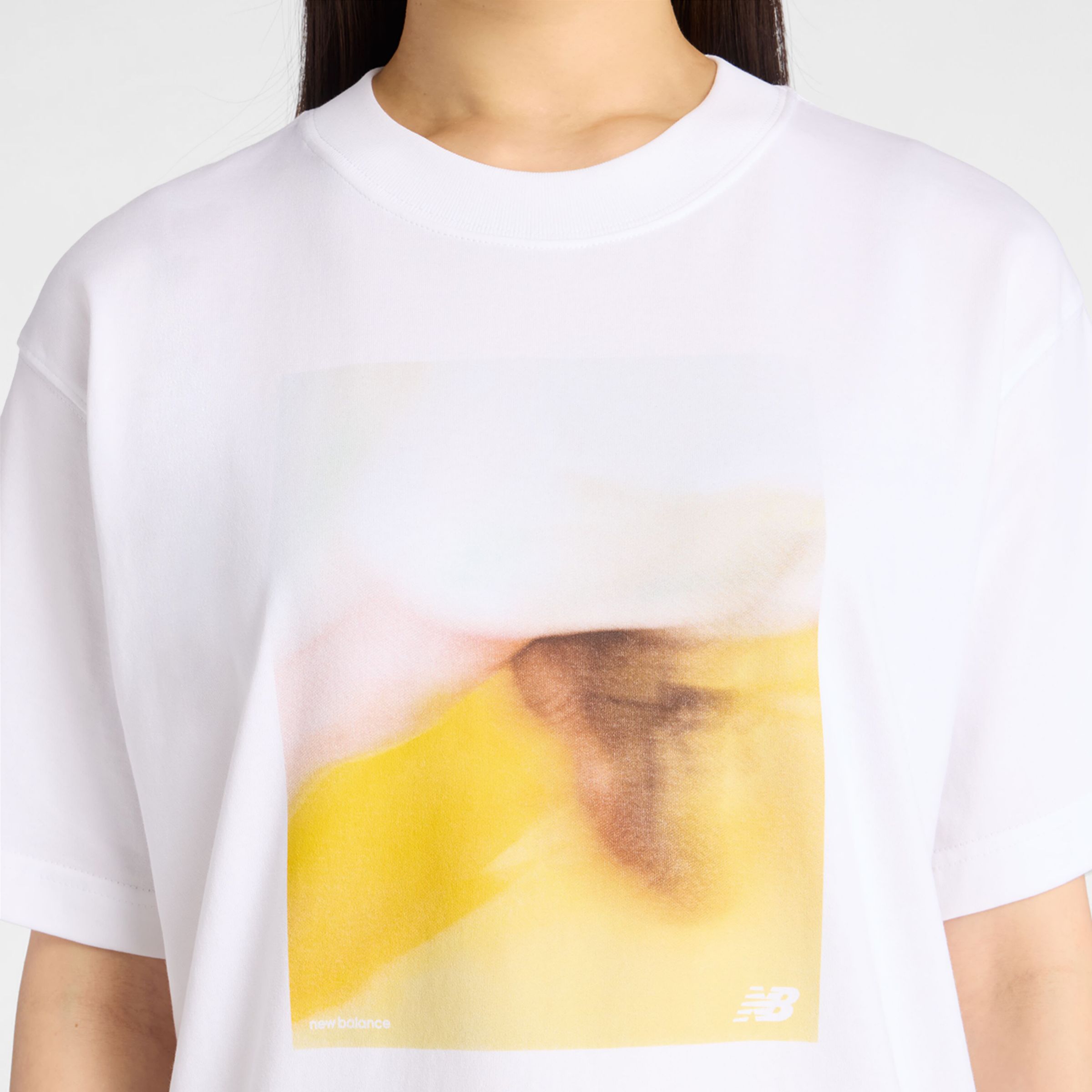 NB GREY Photo T-shirt Yellow