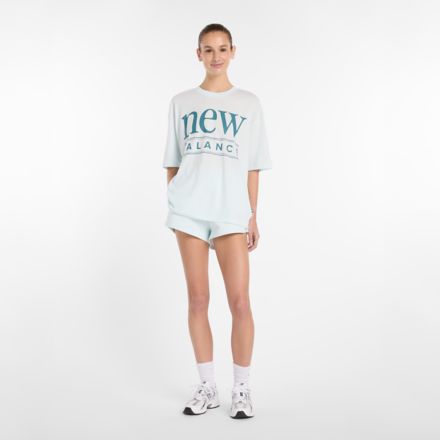 Reimagined Oversized T-Shirt, GLINT BLUE, WT61U5F6AAW