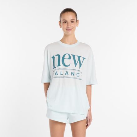 Reimagined Oversized T-Shirt, GLINT BLUE, WT61U5F6AAW