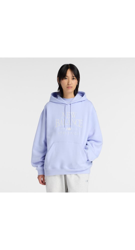 New Balance Trackside Fleece Hoodie in Day Break
