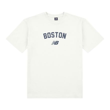 Boston City Waist Length T-Shirt, SEA SALT, WT61W25ASST