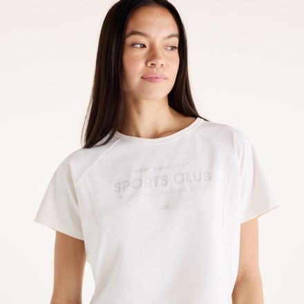 NBX Hyper Sports 2 Cool Crop T-shirt, CANNOLI CREAM, WT61X1SZCIC