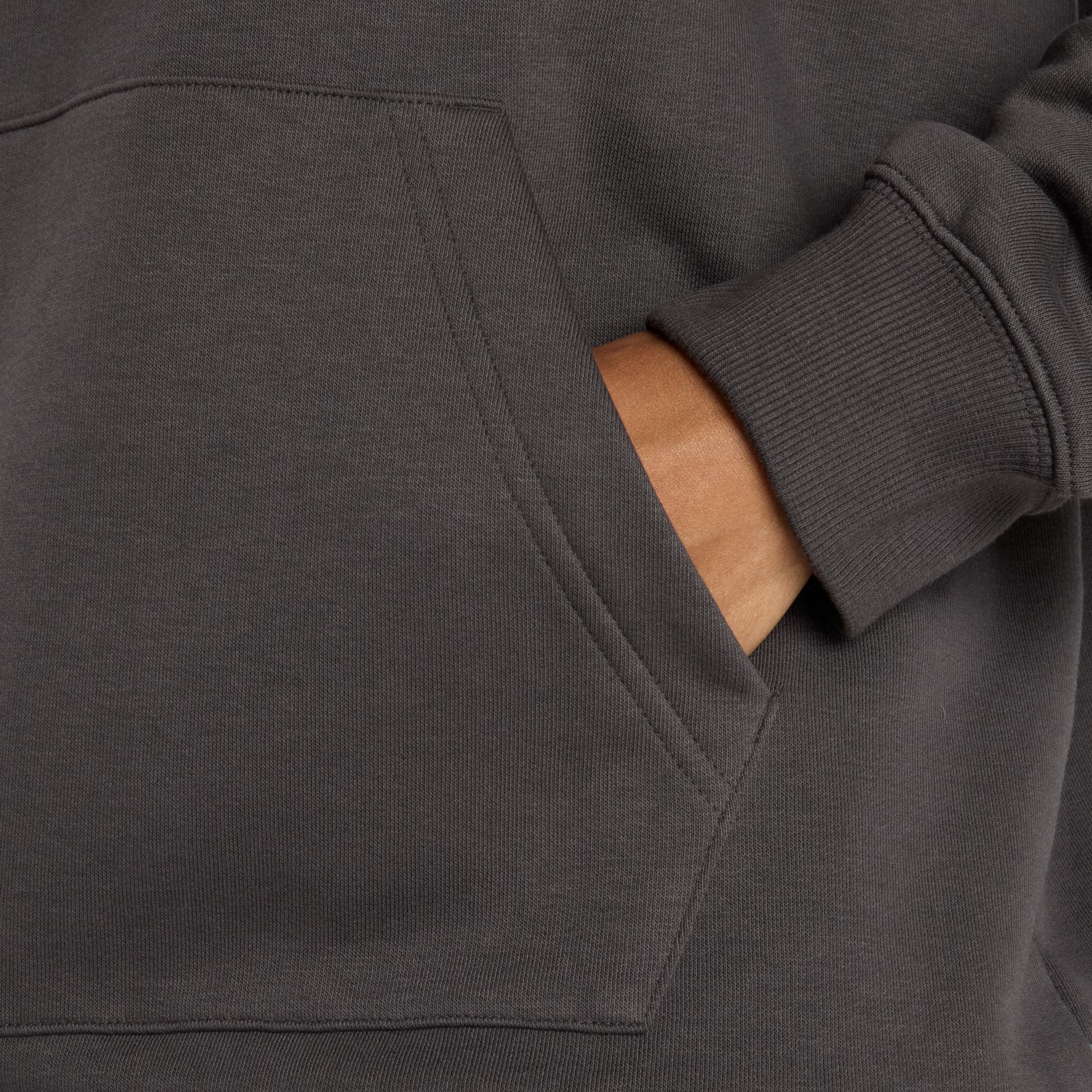 Женские худи New Balance Reimagined Fleece Long Length Hoodie — фото 5
