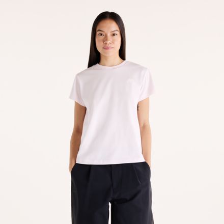 NBX Foundation 2 基本款 T 恤, 粉紅鹽, WT61Y1J1AAA