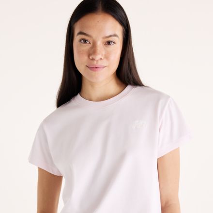 NBX Foundation 2 基本款 T 恤, 粉紅鹽, WT61Y1J1AAA