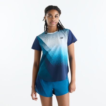 Race Day Ultra Light Printed T-Shirt, ALTITUDE with STREAMSONG, WT61Y1YIATD