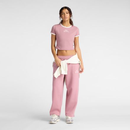 Trackside Ringer T-Shirt, ROSEWOOD, WT61Y33QRSE