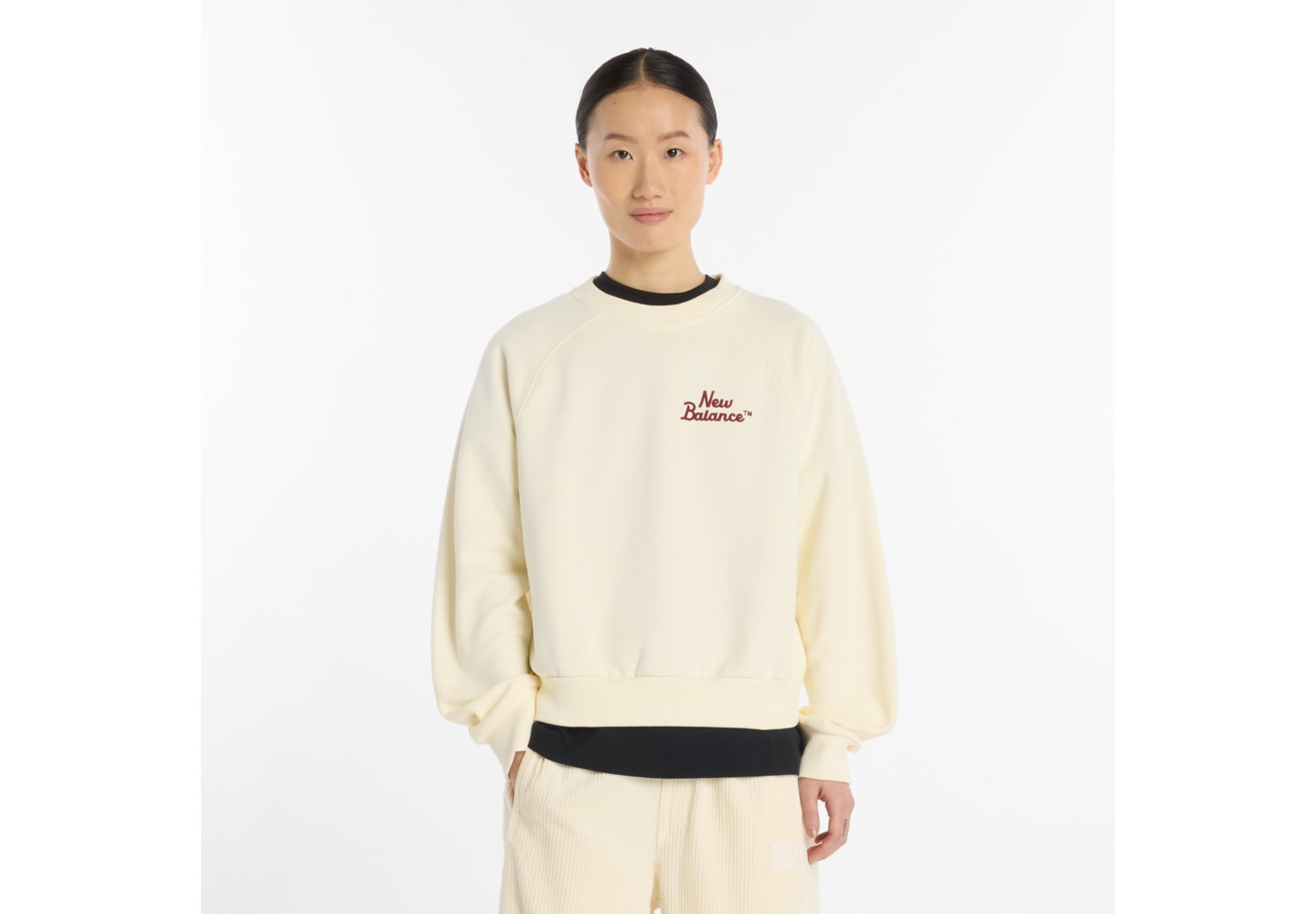New Balance LNY Sweatshirt in Mercury Red — photo 1 of 1