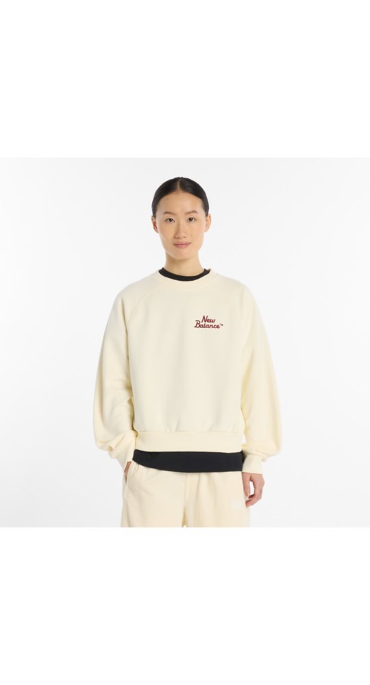New Balance LNY Sweatshirt in Mercury Red