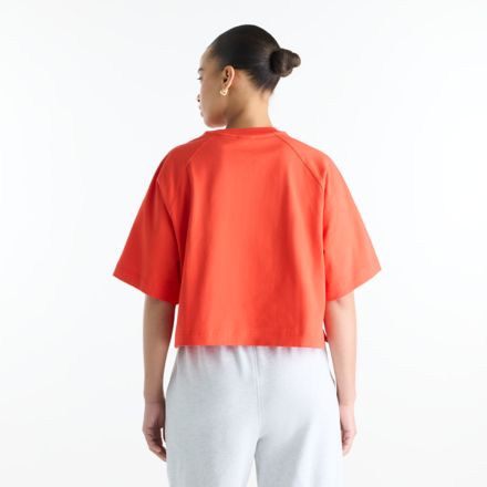 Varsity Boxy Hip Length T-Shirt