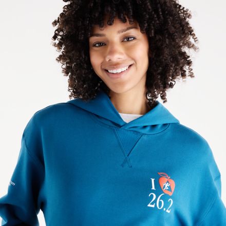 NYC Marathon Athletics French Terry Graphic Hoodie - Apple