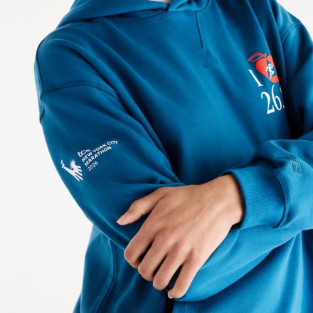 NYC Marathon Athletics French Terry Graphic Hoodie - Apple