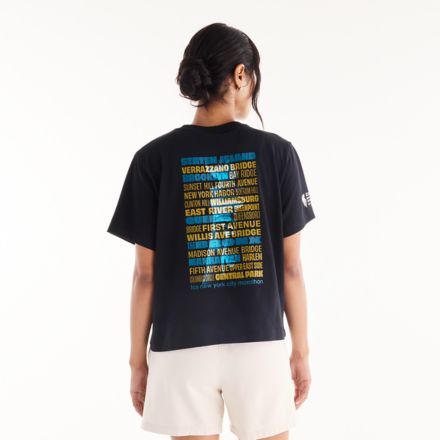 NYC Marathon Graphic T Shirt - Map