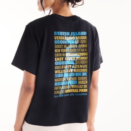 NYC Marathon Graphic T Shirt - Map