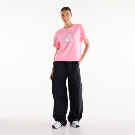 Valencia Marathon Graphic T Shirt - Icons, PINK LIGHT, WT62188WPL1