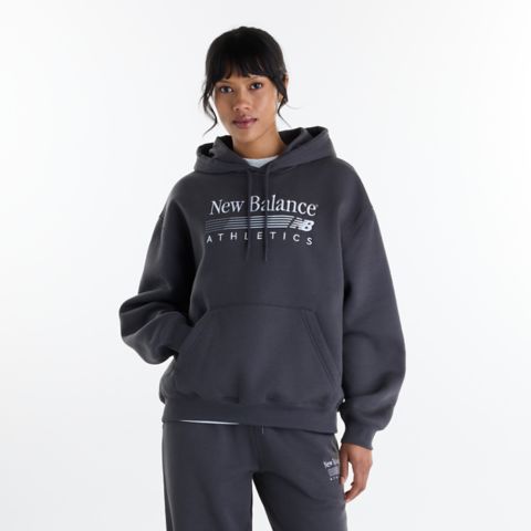 Женские худи New Balance Trackside Fleece Hoodie