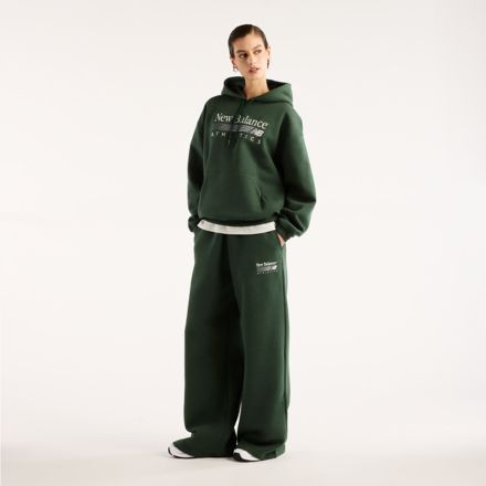 Trackside Fleece Hoodie, NORDIC GREEN HEATHER, WT62344KNDG