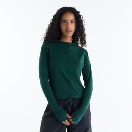 Athletics Crafted Long Sleeve, SEA SALT, WT6249R9NOG