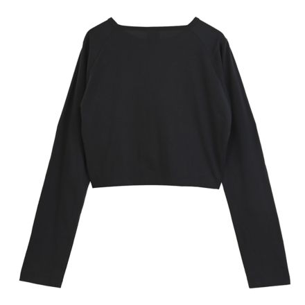 ファンクショナルコンパクトロングスリーブ, BLACK, WT62508NBK