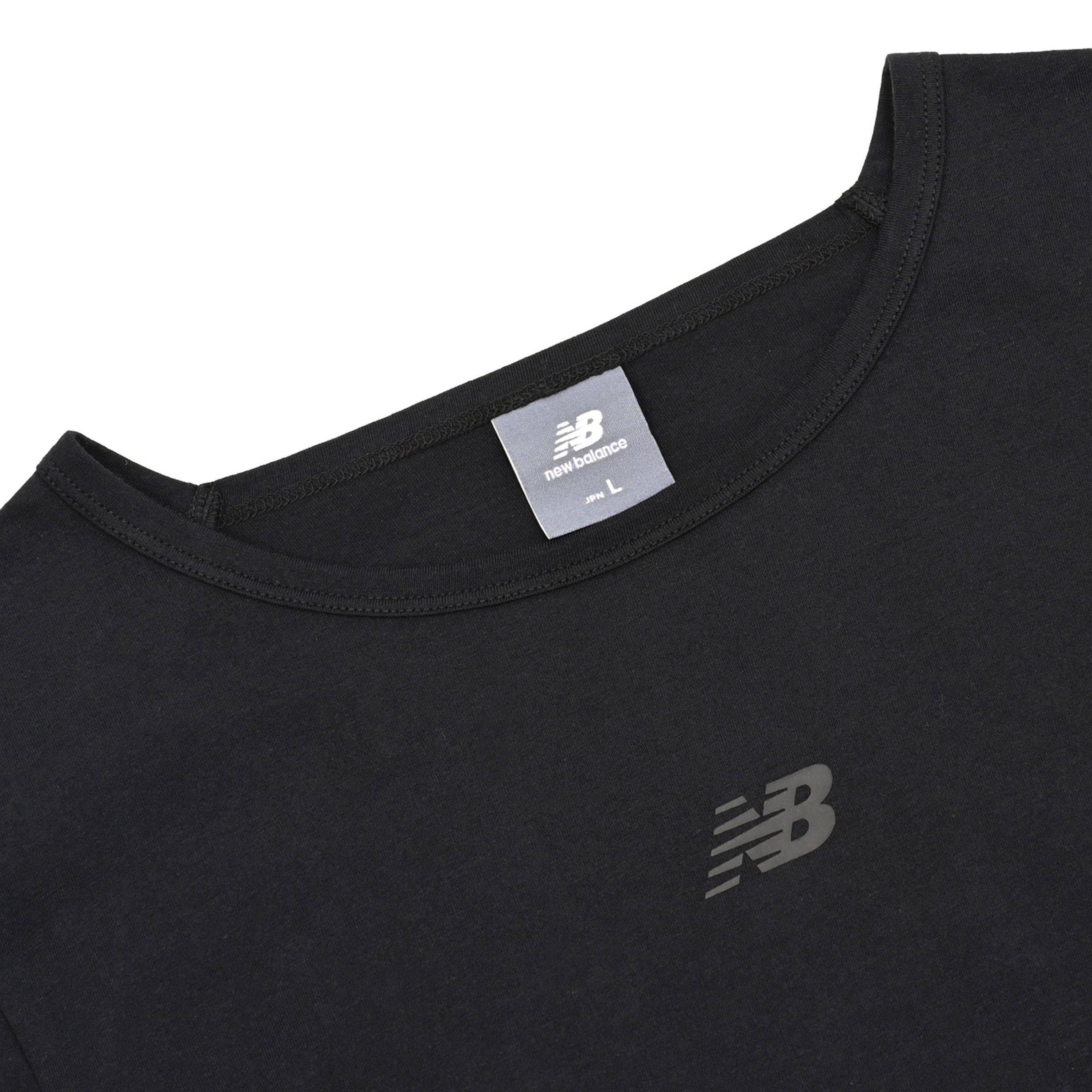New Balance ファンクショナルコンパクトロングスリーブ, WT62508NBK