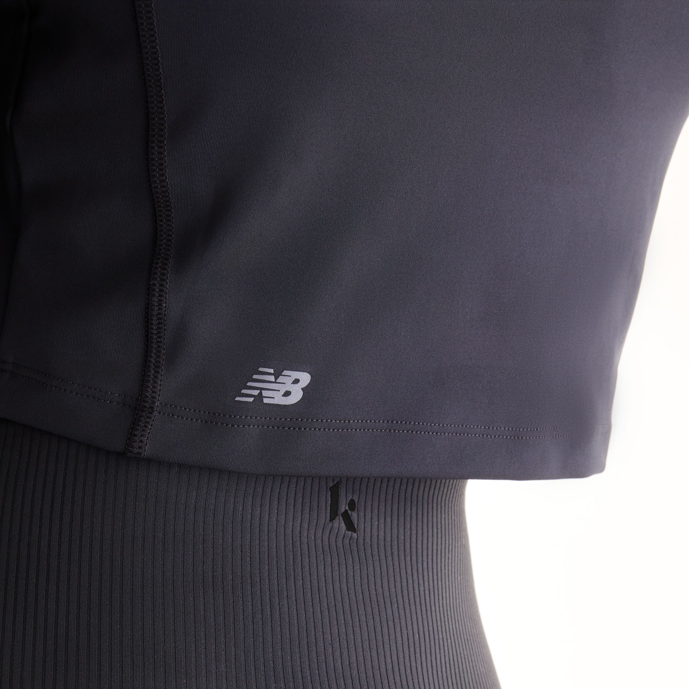 New Balance Klutch Athletics Rib Long Sleeve, WT6254VFBK