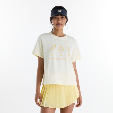 Женские футболки New Balance Tournament Practice NYC Graphic T-Shirt