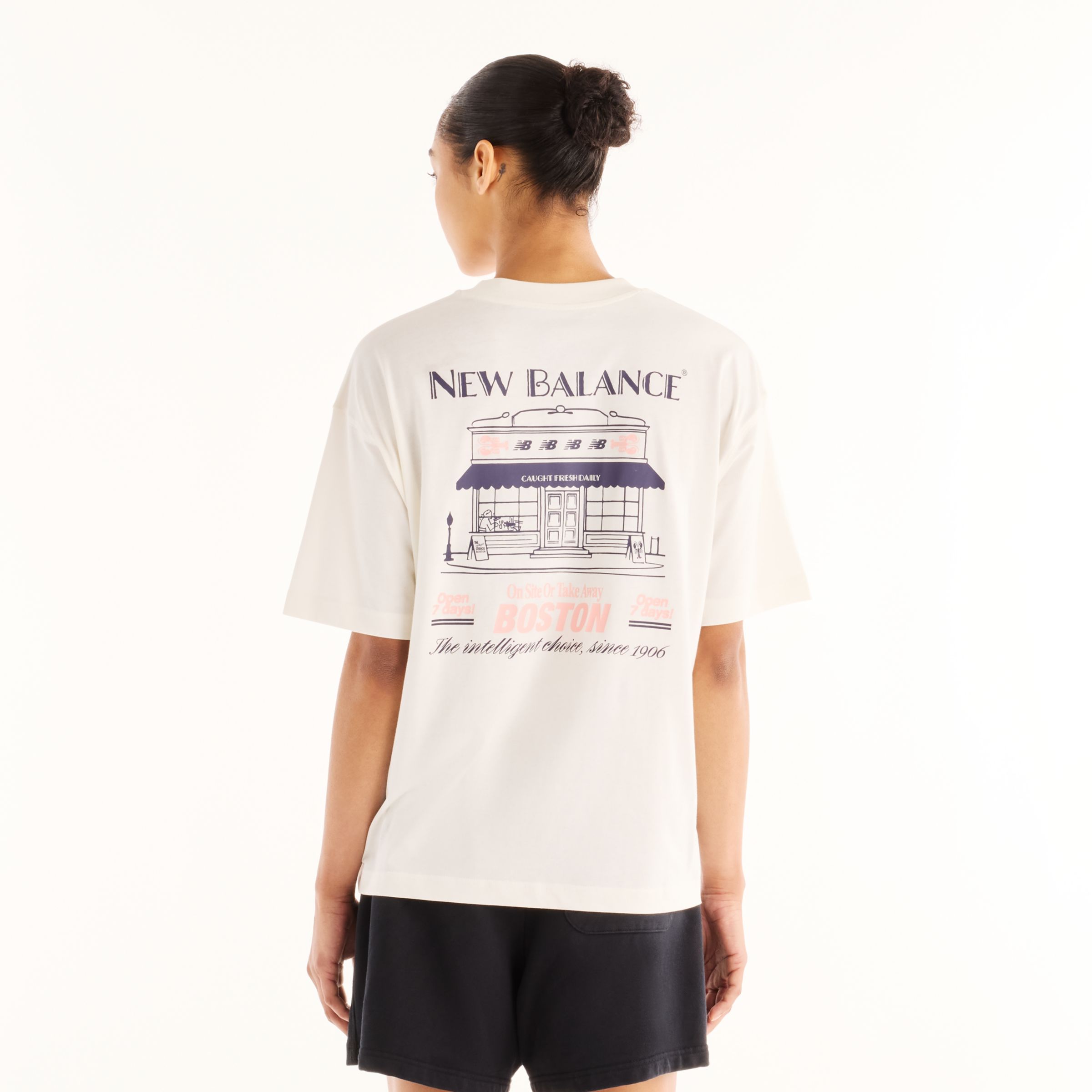 Grab a Bite Boston Oversized T-Shirt