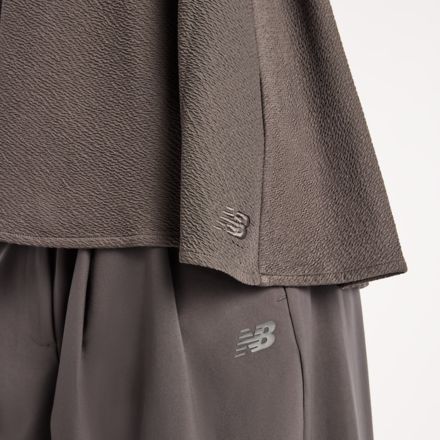 NB GREY フレアスリーブレストップ