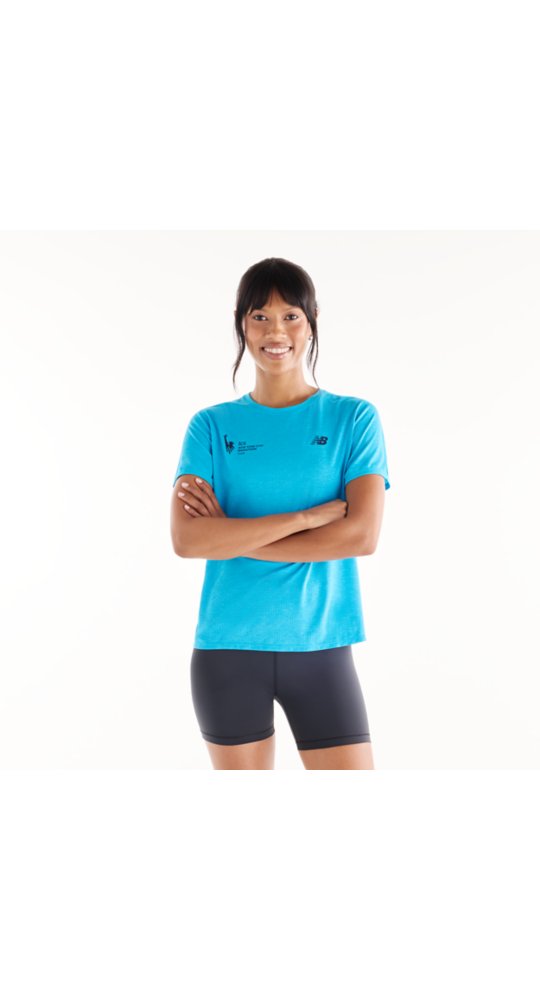 New Balance NYC Marathon RC Essential T-Shirt in Altitude