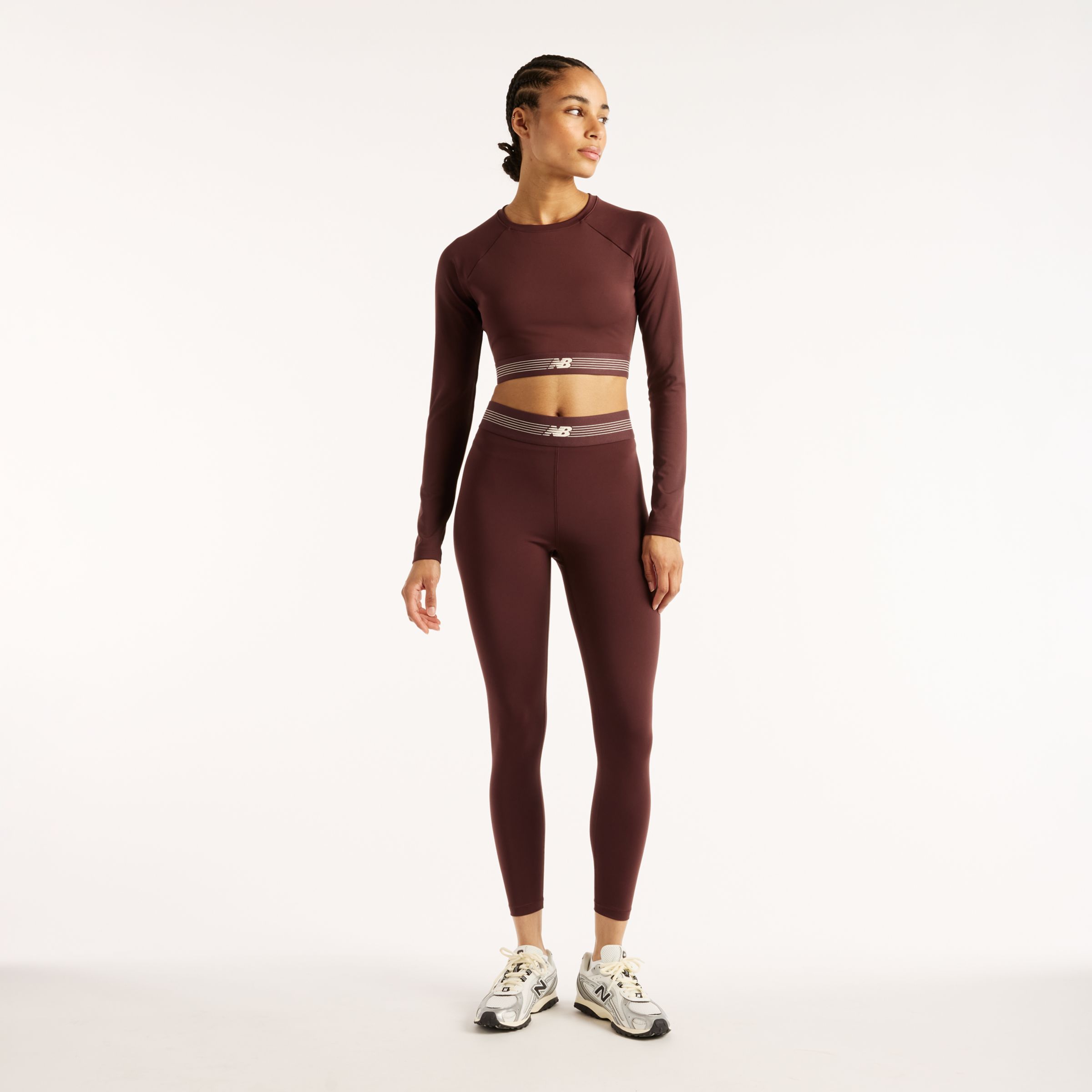 New Balance AC Fitted Long Sleeve, WT62B3OEYLR