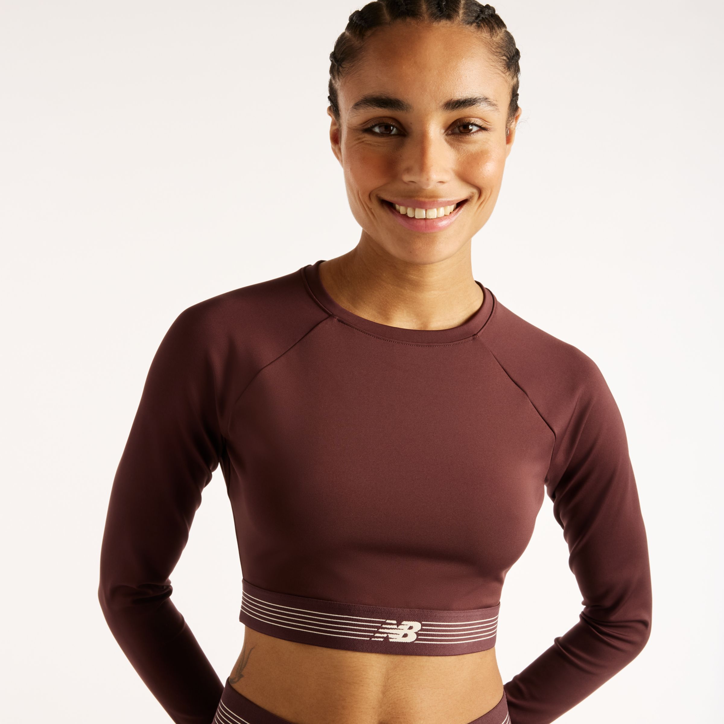 New Balance AC Fitted Long Sleeve, WT62B3OEYLR