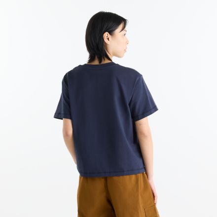 Athletics Premium Logo Hip Length Relaxed T-Shirt