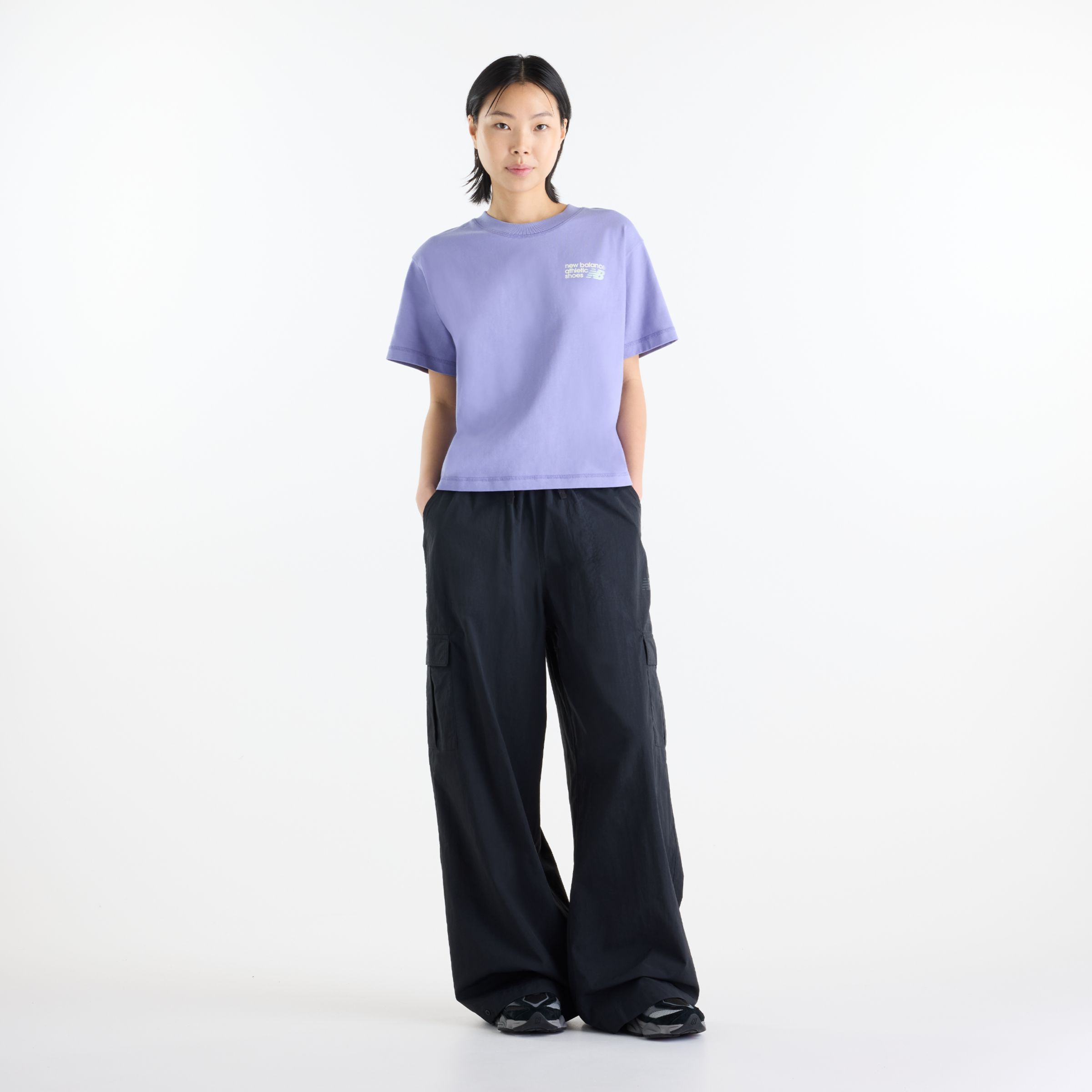 Athletics Premium Logo Hip Length Relaxed T-Shirt