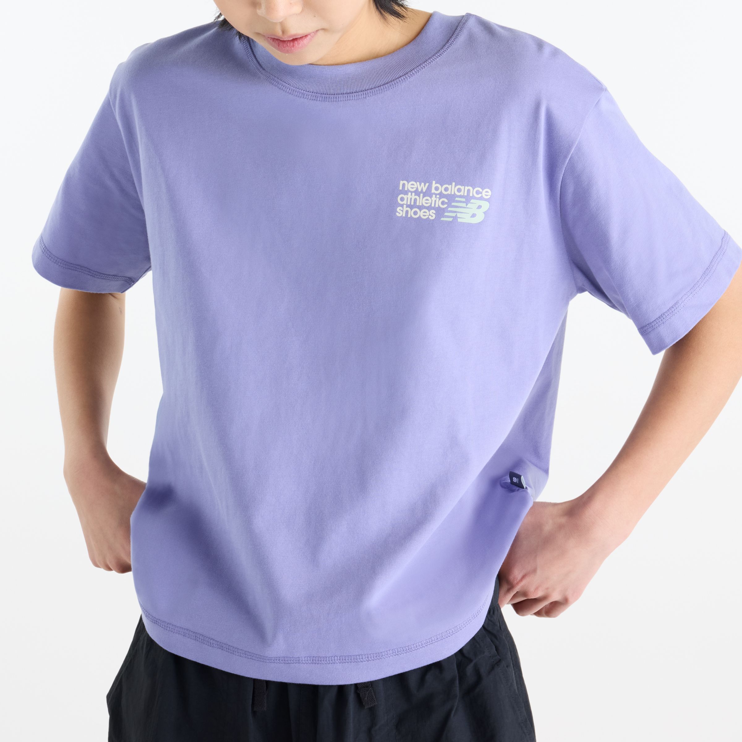Athletics Premium Logo Hip Length Relaxed T-Shirt