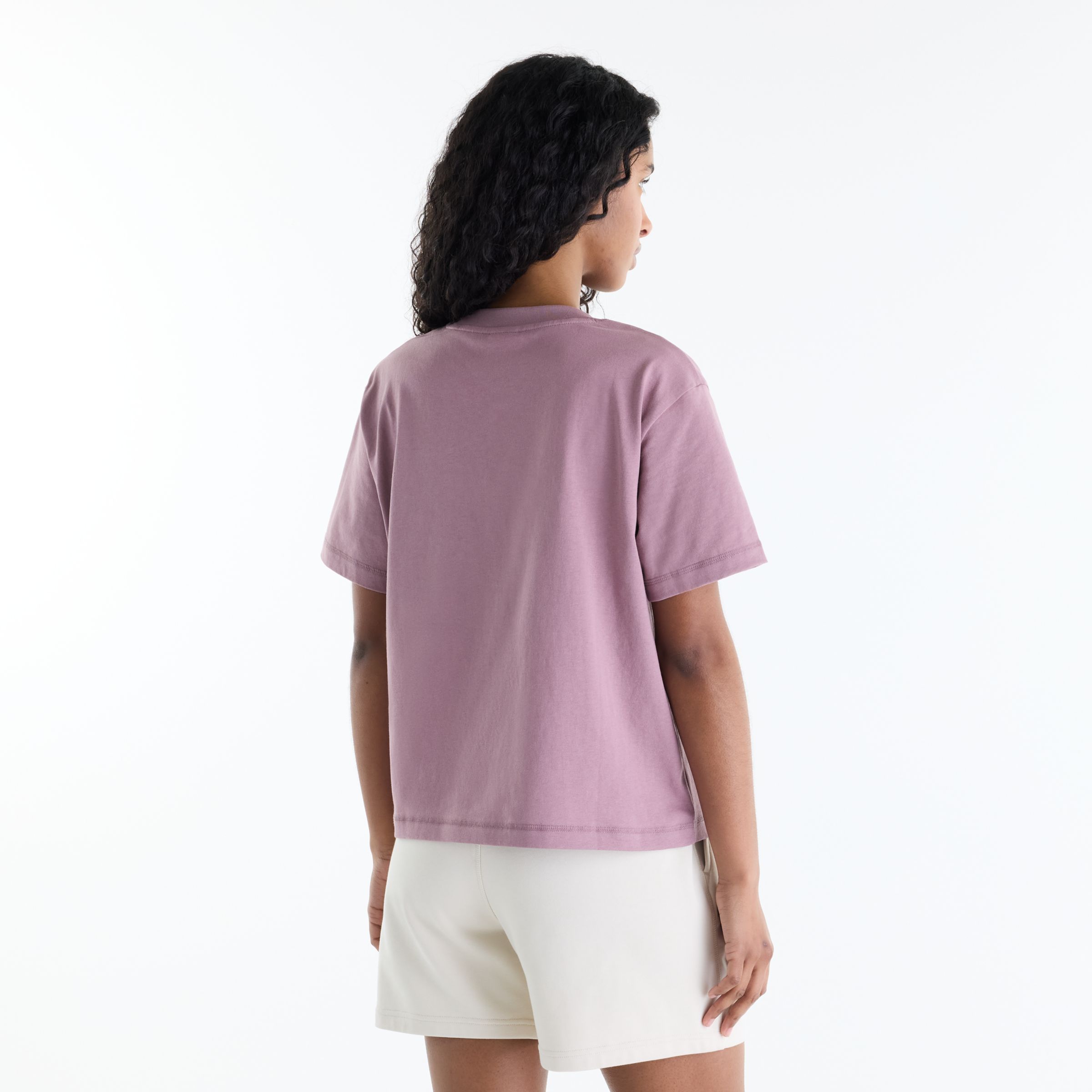 New Balance Family Relaxed Hip Length T-Shirt, WT62B8N2PEB