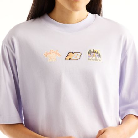 Sticker Pack Relaxed T-Shirt, SMOKED VIOLET, WT62C1ZUSMV
